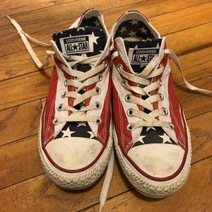 American Flag Converse